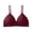 Wine, variant on Bixock Wireless Bra for Women No Underwire Plus Size Lace Side Coverage Abjustable Breathable Women Under Wear