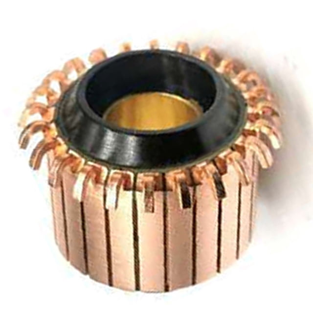 1Pc 28.5 x12 x20(24.5) mm 24P Teeth Copper Hook Type Electrical Motor Commutator