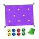 thumbnail image 1 of Juego de coordinación de lonas con agujeros para fomentar el espíritu de equipo en el jardín, interior y patio trasero. Violeta, 1 of 8