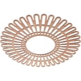 thumbnail image 2 of Ekena Millwork 38"OD x 14 1/8"ID x 1/4"T Cornelius Wood Fretwork Pierced Ceiling Medallion, Cherry, 2 of 3