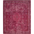 thumbnail image 5 of Safavieh Valencia Tapis de 3' X 5' en Polyester à l'Élastique Rouge, 5 of 5