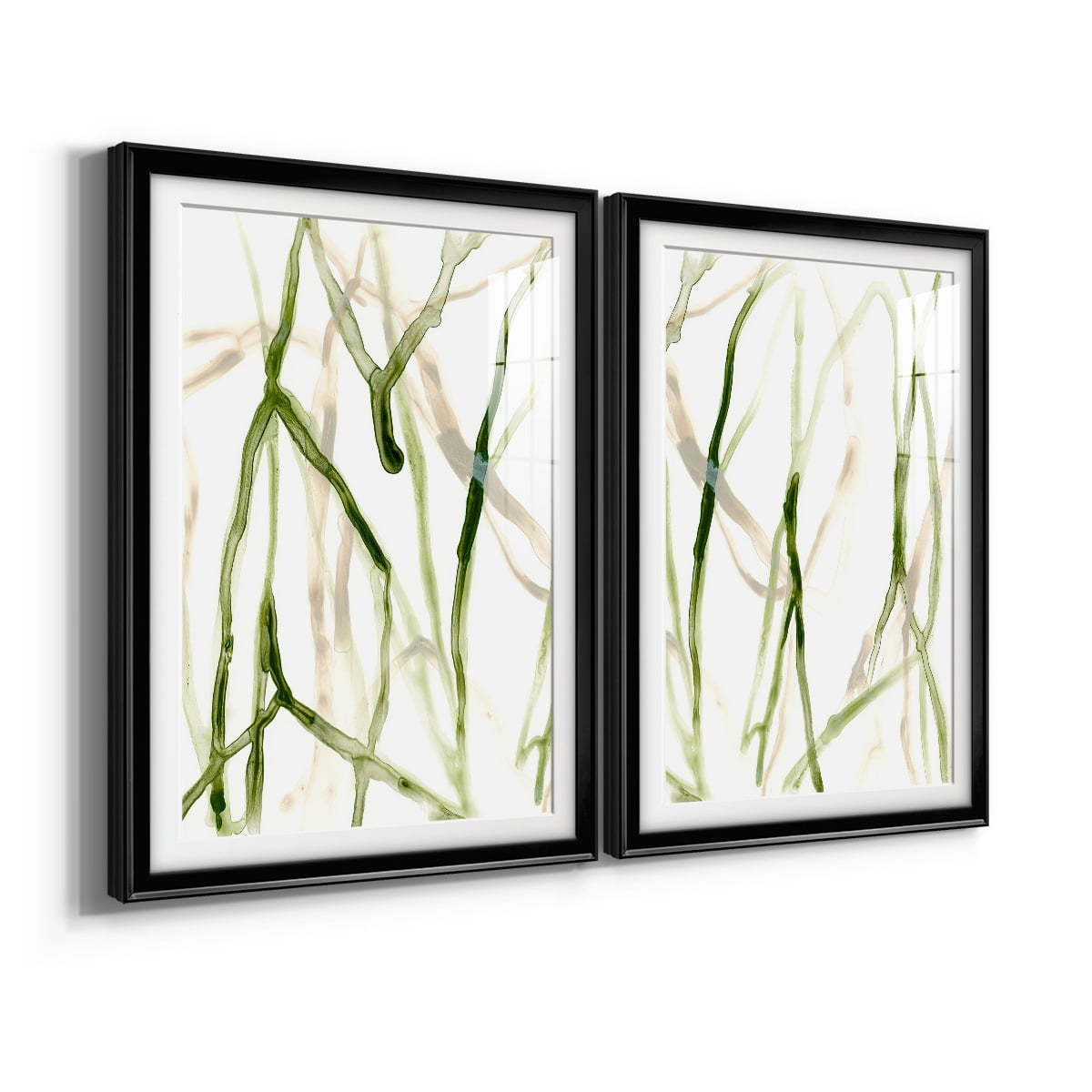 Wexford Home Runnel VII Premium Framed Print, 18.5" x 24.5" - Ready to Hang, Black (Set of 2)