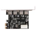 thumbnail image 4 of Tarjeta de expansión PCI-E de 4 puertos USB3.0 a tarjeta de expansión de computadora, 4 of 5