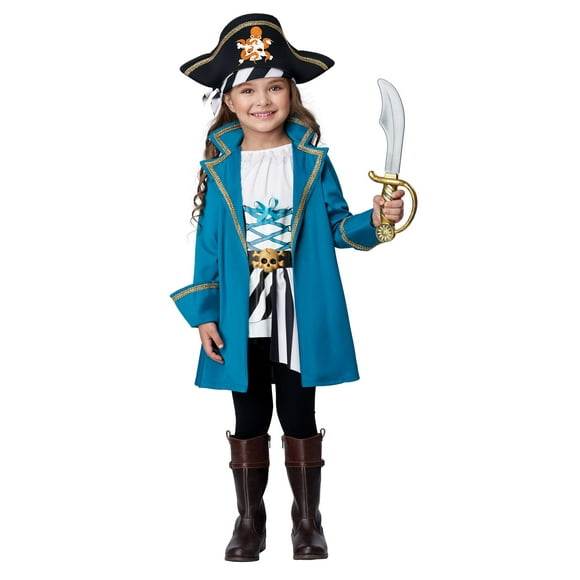 Girl's Petite Pirate Costume for Toddlers