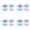 Multicolor 4PCS, variant on Jialinnn Pacifier Holder Portable Storage Case for Home Travel, Blue