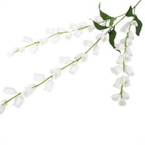 1 Bunches of Fake Artificial Bellflower Decoration Suitable for Living Room Vase Flower Arrangement Bedroom Garden Suitable For Living Room Bedroom Garden Festival Celebration, 37.8Inches