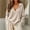Beige, variant on TZZQ V Neck Hooded Sweaters for Women Oversized Long Sleeve Chunky Knit Pullover Sweaters Soft Cozy Lightweight Warm Fall Winter Jumpers Cute Casual Streetwear Knitted Crochet Hoodies Light Blue S