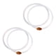 thumbnail image 1 of 2 pares de brazaletes de cristal para mujer, brazaletes de cristal con patrones propicios, pulseras tradicionales a juego, 1 of 5