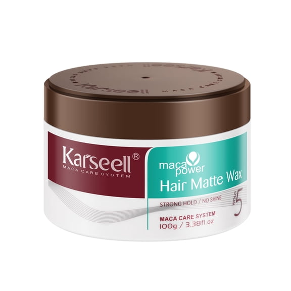 Karseell Hair Matte Wax for Men, Men’s Hair Styling Wax Strong Hold Styling Paste, 3.38floz