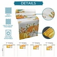 thumbnail image 6 of Thanksgiving Pumpkin Table Runner-Cotton Linen- 108 Inch Holiday Dresser Scarves, Fall Eucalyptus Gold Orange White Tablerunner for Kitchen Coffee/Dining Bedroom Living Room Dinner Scarf Décor 13x108, 6 of 7