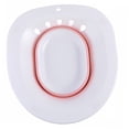 thumbnail image 3 of CRAFTHROU 1Pcs Bain Portable pour Soins de Grossesse Imite des Hanches Humaines Blanc, 3 of 8