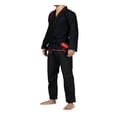 thumbnail image 4 of Fuji Submit Everyone Edition Suparaito Brazilian Jiu Jitsu BJJ Gi - Black/Red (A5), 4 of 5