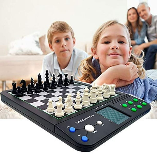 iCore Electronic Talking Chess Computer Set, Travel Voice