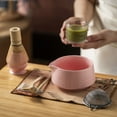 thumbnail image 4 of Japanese Matcha Bowl Handmade Matcha Matcha Cup With Spout Suitable Restaurants Glass&Bottle Easy To Use, 4 of 7