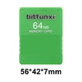 thumbnail image 2 of 1 Tarjeta de Memoria FMCB .966 para PS2 64MB Gratis Consola McBoot Verde, 2 of 5