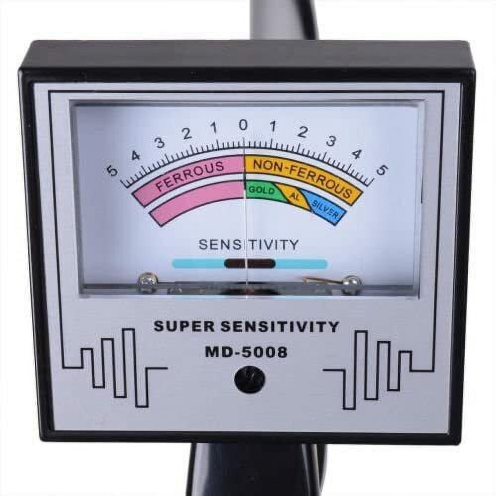 TOPCHANCES Underground Metal Detector, Gold Digger Treasure for Gold Coins, 3-3.5m Depth of Detection
