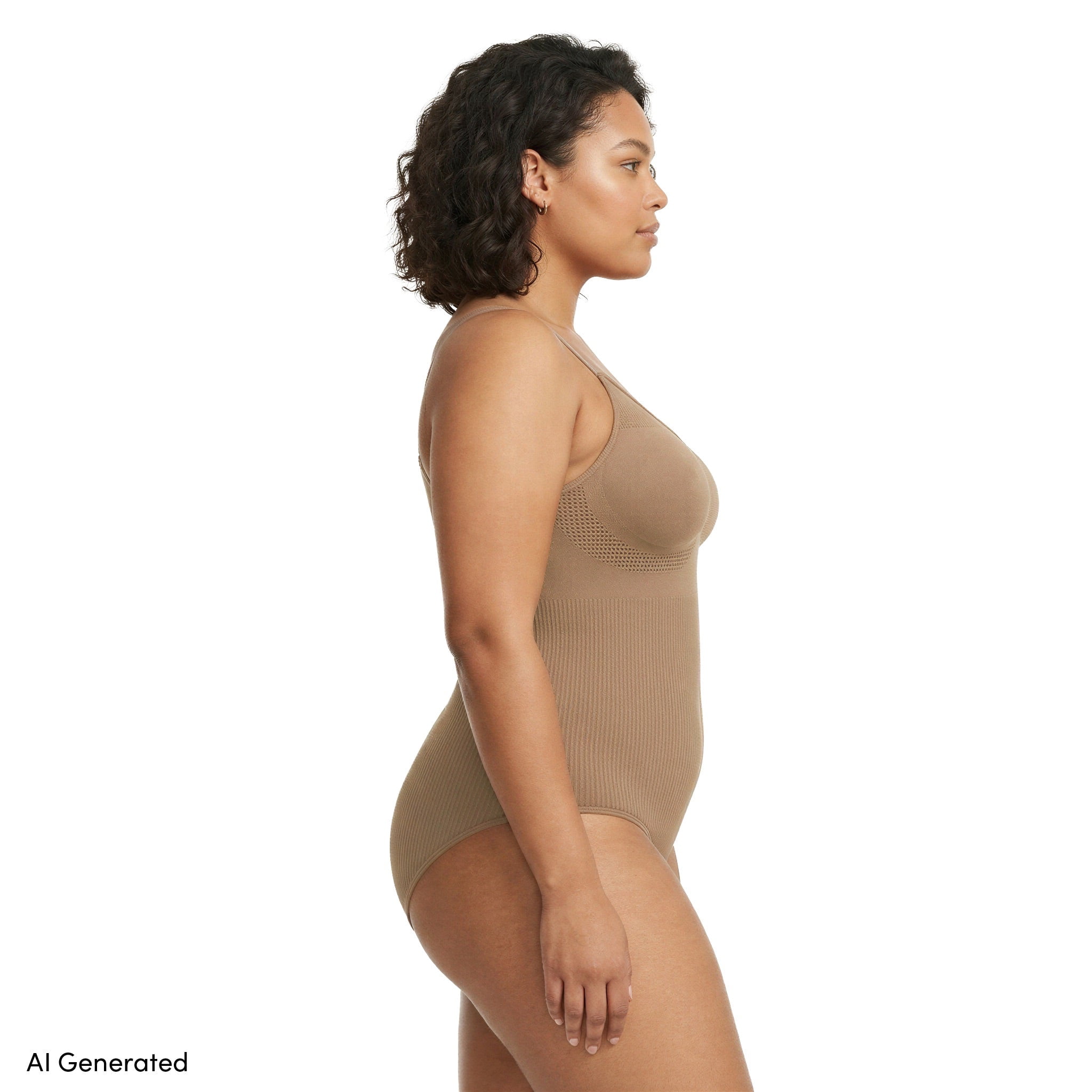 Real Underwear Comfort by Real Women's Seamless Shaping Bodysuit, Sizes S-2X