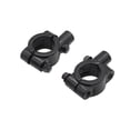 thumbnail image 1 of Handlebar Rearview Mirror Mounting Clamp Aluminum Alloy Handlebar Rearview Mirror Adapter Bracket Clamp for Bicycle Motorcycle Scooter Universal, 2 Pieces 10mm/8mm, 1 of 8