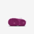 thumbnail image 2 of Nike Court Borough Low Recraft Baby/Toddler Shoes DV5458-121, White/Hot Fuchsia Size 3, 2 of 6