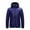 Coat - Navy, variant on Xdegoge Quilted Jacket for Men Lightweight Plus Size Full Zip Jackets Casual Sport Loose Coat Fall Winter Warm Outdoor Hooded Outerwear with Pockets
