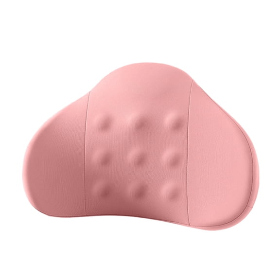 Car Lumbar Support Cushion - Memory Foam Backrest for Comfort - Ideal for Long Drives & Office Use