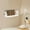 White, variant on JingChun Buddy Floating Wall Shelf, Wall Hanging Shape No Punching Toilet Bathroom Kitchen Shelf Storage Rack