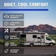 thumbnail image 5 of Aspligo 12V 8000BTU ultra-delgado DC estacionamiento techo RV aire acondicionado para furgoneta de camping, autocaravana, camión, excavadora, SUV, autobús, barco, 5 of 8