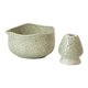 thumbnail image 4 of Cuenco japonés para matcha con soporte para batidor, 450 ml, hecho a mano para ceremonia del matcha. Color del té, 4 of 9