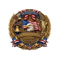 thumbnail image 2 of SHENGXINY 4th of July Hanging Decorations Wooden Front Door Decor Patriotic 250th Anniversary Wooden Decor with Eagle and Statue of Liberty, 2 of 6