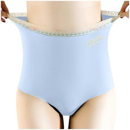 

Rovga Female Lace Panties Beige Perspective Briefs 1 Pcs Breathable Panties