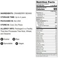 thumbnail image 6 of Cranberry Beans, 12 Ounces - Sproutable, Kosher, Raw, Vegan - by Food to Live, 6 of 7