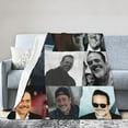 thumbnail image 3 of Blanket Jeffrey Dean Morgan Soft and Comfortable Warm Fleece Throw Blankets Gift for Room Sofa Office Bed car Camp Couch Decoration Cozy Plush Beach Blankets All Season, 3 of 5