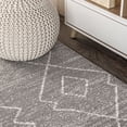 thumbnail image 5 of JONATHAN Y JONATHAN  Y Zaina Moroccan Beni Souk Area Rug 2 X 8 - Gray/Cream, 5 of 5