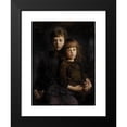 thumbnail image 2 of Abbott Handerson Thayer 19x24 Black Modern Framed Museum Art Print Titled - Brother and Sister (Mary and Gerald Thayer) (1889), 2 of 5