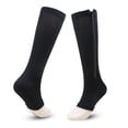 thumbnail image 1 of Calcetines de compresión deportivos, calcetines de compresión con cremallera, calcetines largos elásticos para pantorrilla, calcetines de compresión, 1 of 4