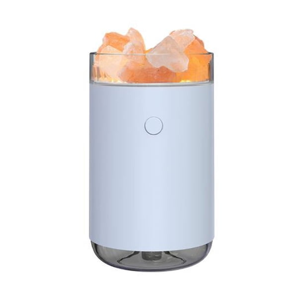 Humidificador de piedra de sal, 260ml, enfriador portátil, generador de niebla, difusor de aceite esencial Tmvgtek Oficina Multiescena Multifunción