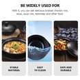 thumbnail image 2 of 1pc Non Stick Ceramic Casserole Pot for Bibimbap Soup and Braised Chicken Cooking, 2 of 9