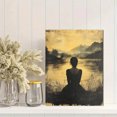 thumbnail image 2 of Qisvanset 12x16 Inch With Frame 2D Flat Wall Art How Great Thou Art Vintage Hymn Religious Landscape Decor, 2 of 8