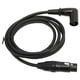 thumbnail image 5 of Cable De Micrófono XLR De ángulo Recto Macho A Hembra, 3 Pines Resistente A La Suciedad Cable XLR De ángulo Recto Macho A Hembra Carcasa De Aleación De Zinc 4.9 Pies Para, 5 of 8