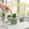 thumbnail image 4 of Fidget Pop Toy, Rechargeable Light Up Sound Frog Pop It, 1 Piece Keychain Portable Fidget Toy, Anxiety Stress Relief Toy for Kids and Adults ADHD Relief, 4 of 8