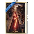 thumbnail image 3 of DC Comics TV - The Flash - Street One Sheet Wall Poster, 22.375" x 34", Framed, 3 of 3