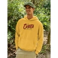 thumbnail image 2 of Recreate Everything Hoodie Men -Image by Shutterstock, Male 4X-Large, 2 of 4