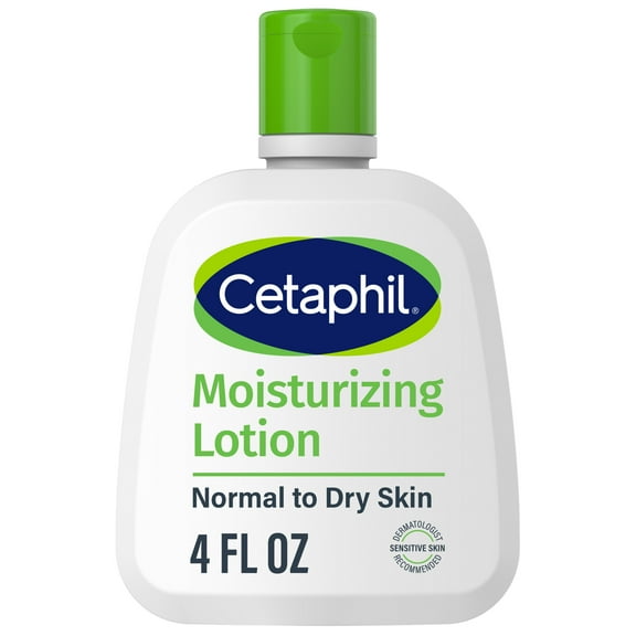 Cetaphil Moisturizing Lotion Hydrating Lotion for All Skin Types, Sensitive Skin, 4 oz