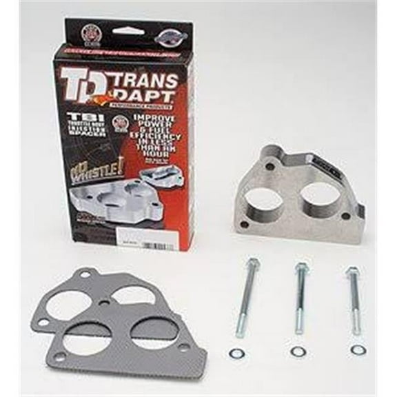 Trans-Dapt  Wide Open TBI Spacer for Chevy, Black