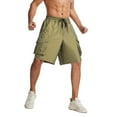 thumbnail image 1 of IROINNID Men's Casual Workout Shorts Loose Fitness Jogger Athletic Leisure Shorts, 1 of 9