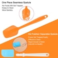 thumbnail image 3 of Unique Bargains 4pcs Kitchen Cooking Silicone Spatula Heat Resistant Flipping Turner Cooking Kitchen Utensils Bulk, 3 of 7