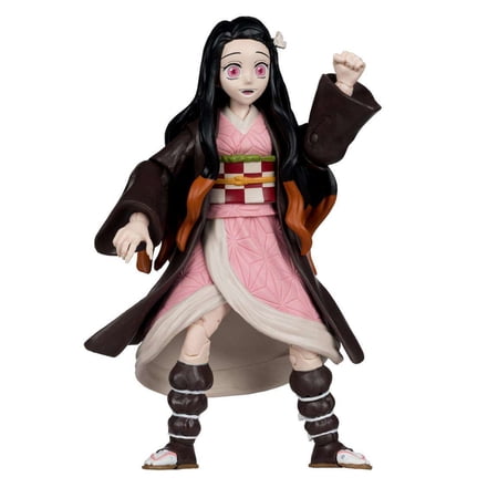 McFarlane Demon Slayer Nezuko Kamado Action Figure [Season 3, Red Platinum Chase Edition]