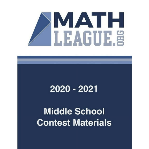 2020-2021 Middle School Contest Materials (Paperback)