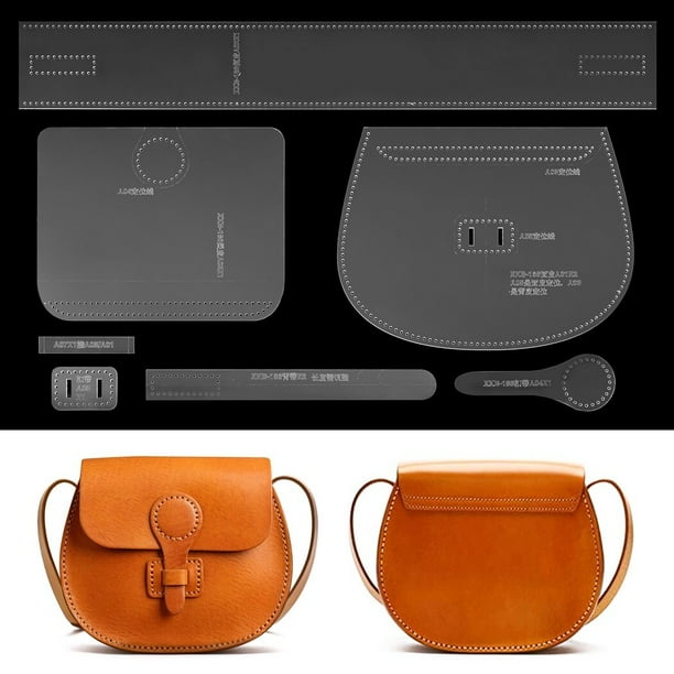 Plantilla Acrílica DIY Bolsos De Cuero Hechos A Ma... - Grandado