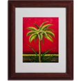 thumbnail image 2 of Trademark Fine Art "Tropical Palm I" Canvas Art by Victor Giton, Wood Frame, 2 of 3